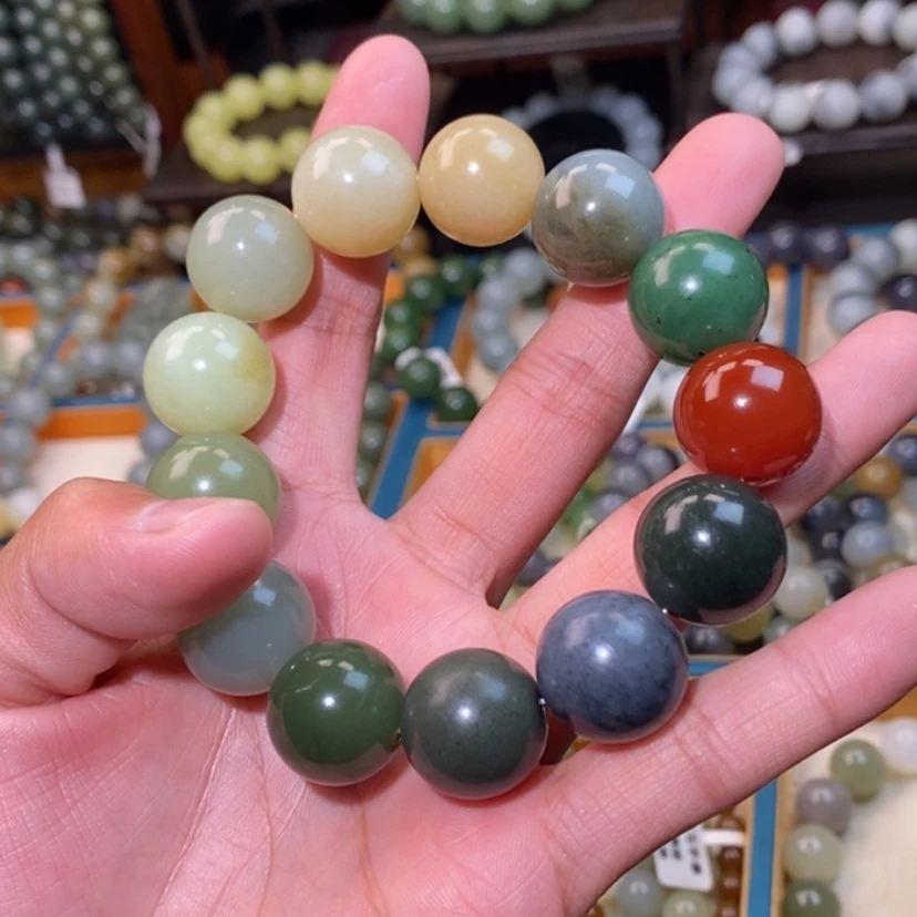 【闪购商品】和田玉手串未镶嵌X18