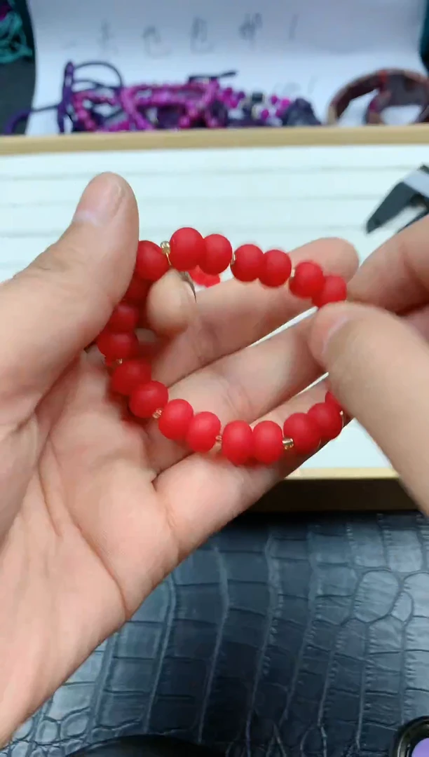 【闪购商品】南红玛瑙手链未镶嵌A10