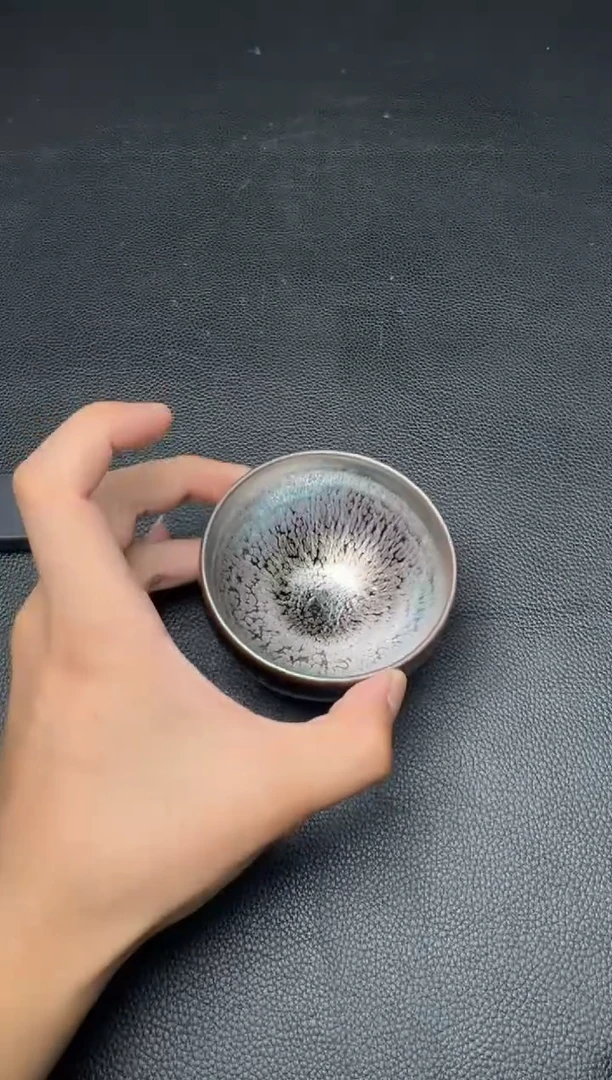 【闪购商品】茶盏建盏故事杨敏彩金油滴59