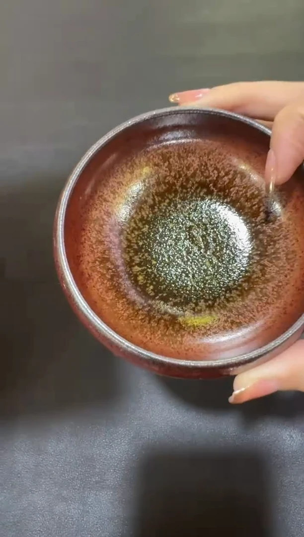 【闪购商品】茶盏金长兴柴烧盏101