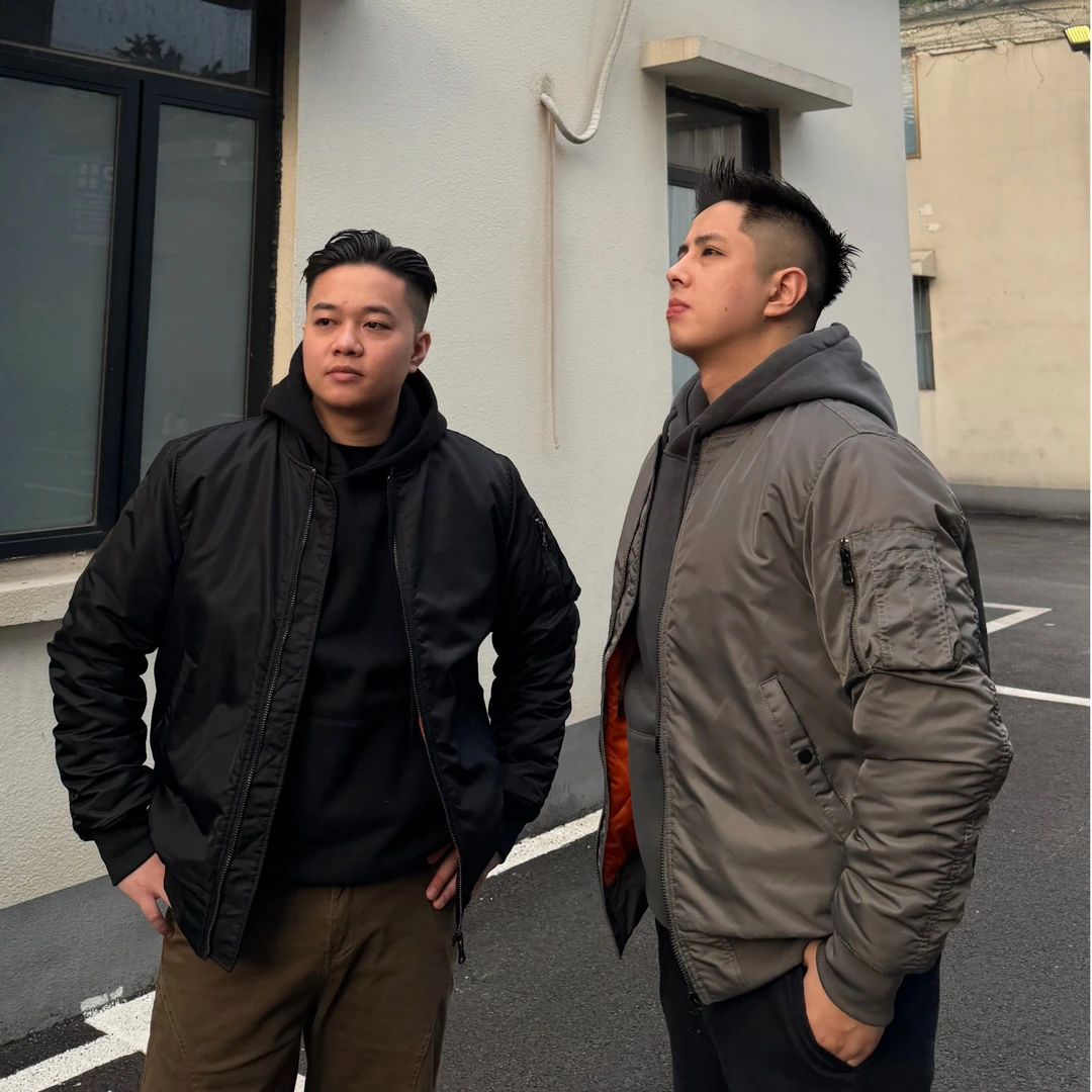 KUZ美式MA1飞行夹克外套裤子三防战术男休闲外套裤子男生保暖夹克