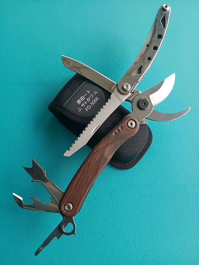 户外多功能组合工具修枝剪套装便携式多用途园林剪