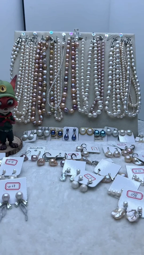 【闪购商品】淡水珍珠耳饰未镶嵌H31