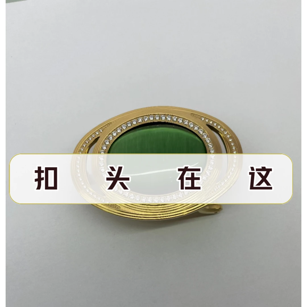扣头定制链接3.8男士针扣3.5平滑扣-8