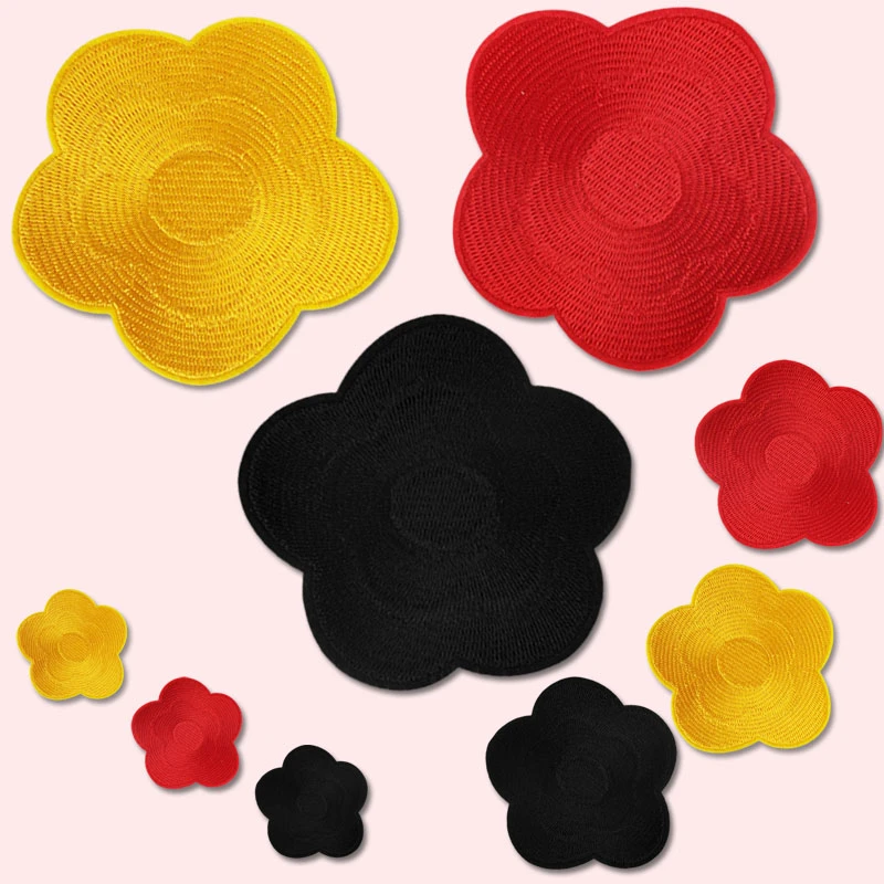 自粘大号羽绒服修补破洞贴花刺绣布贴衣服裤子无痕修复装饰补丁贴