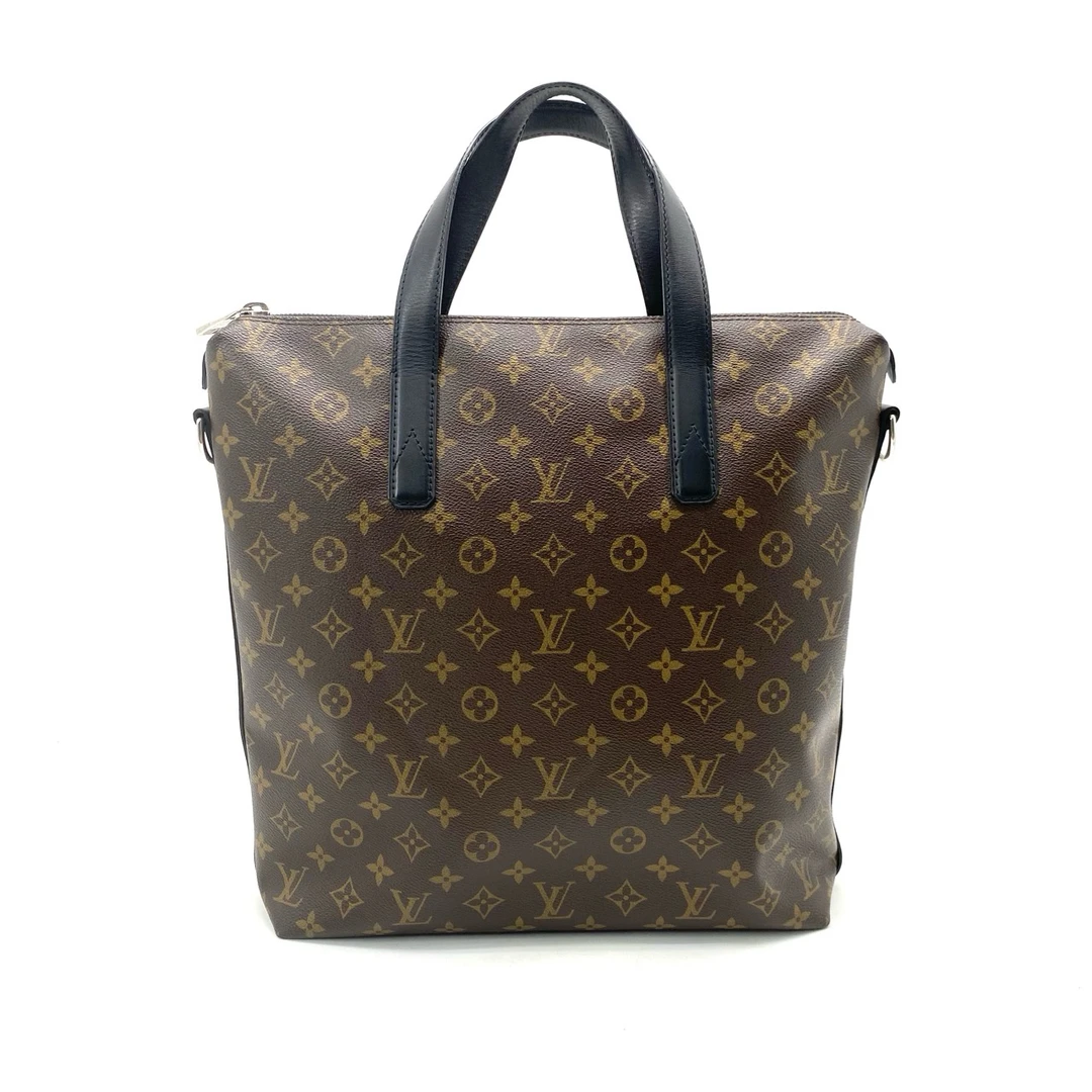 95新 LouisVuitton/路易威登 棕老花手提托特包 尺32/34 竖版经典