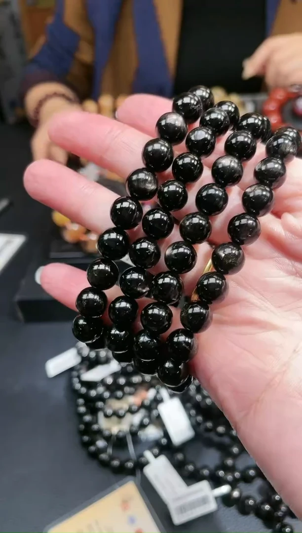 【闪购商品】辉石手链未镶嵌金运石单圈手链A9（多样性单发）