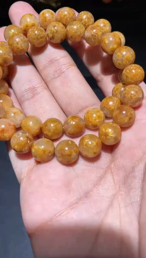 【闪购商品】水晶手链未镶嵌钛晶花单圈A10（多样性单发）