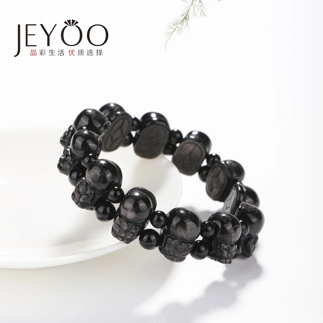 jeyoo/晶优金运石貔貅手链带金眼效应手链-JYPX-（多样性发其一）