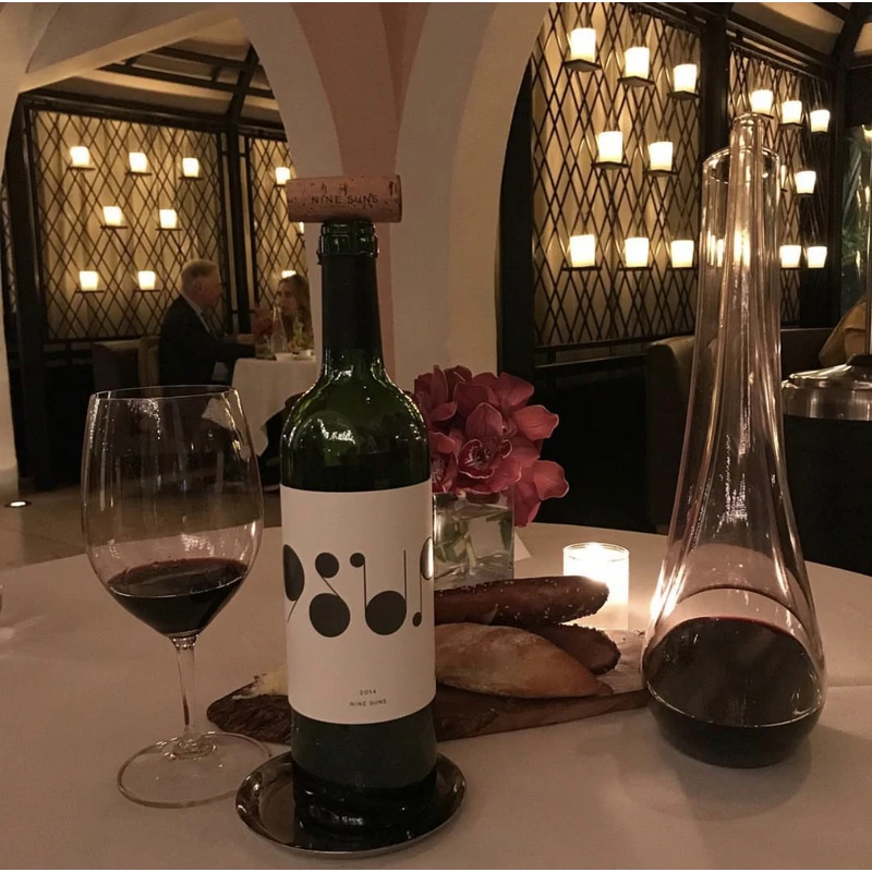 绝版酒庄九日后羿园纳帕谷赤霞珠混酿原瓶进口2013+2014双支装