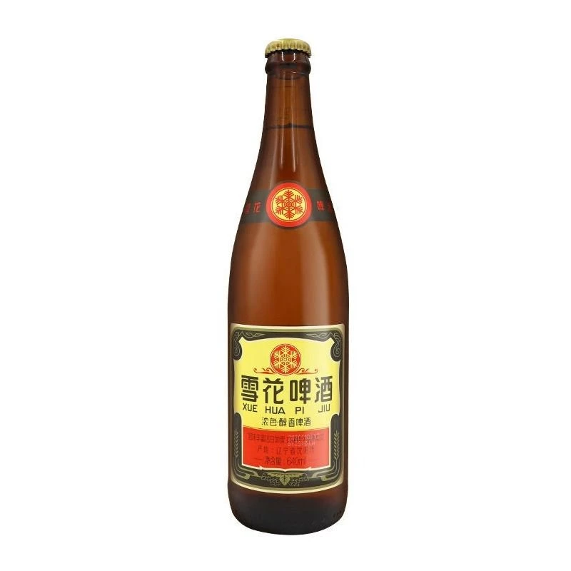 雪花 经典老雪12°P啤酒 640ml/瓶