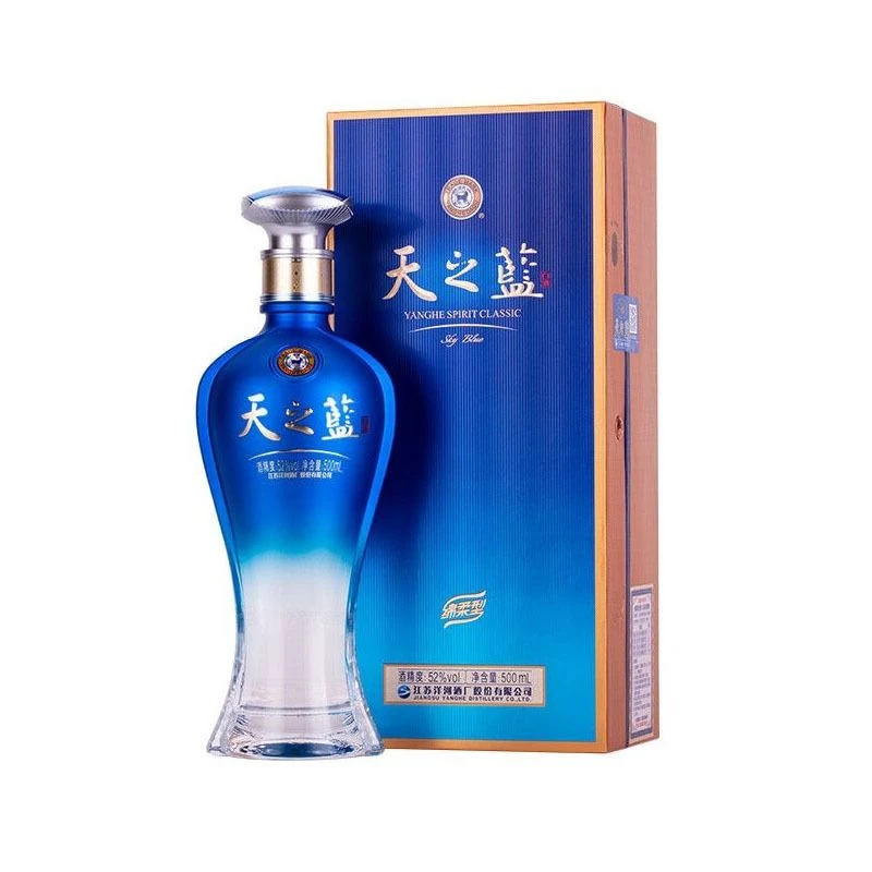 天之蓝 52度浓香型白酒 500ml/瓶52度