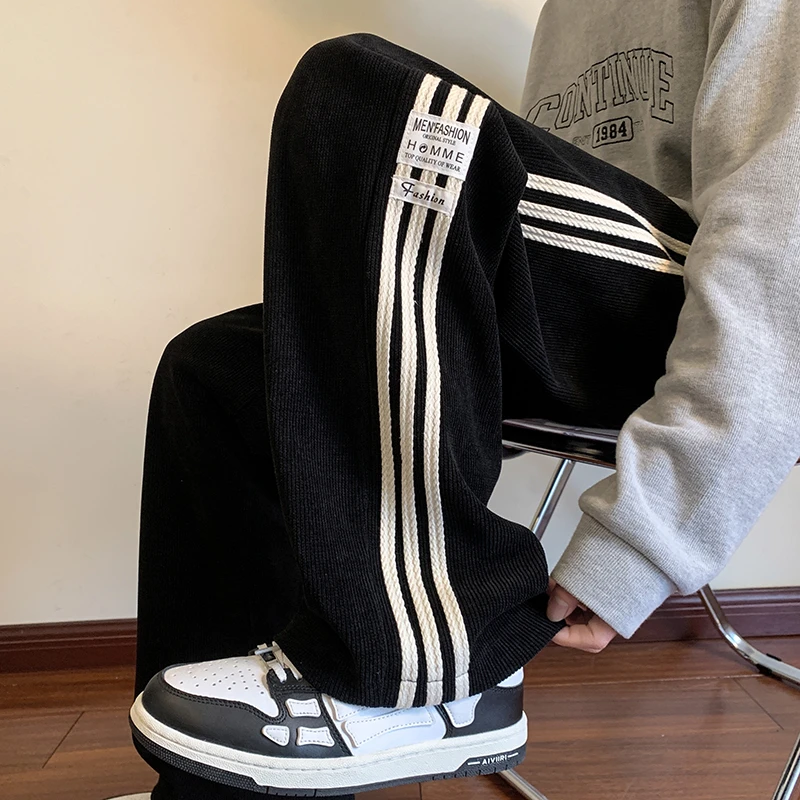 男童阔腿裤宽松美式阔腿直筒街舞服装潮牌儿童儿童休闲潮牌裤子