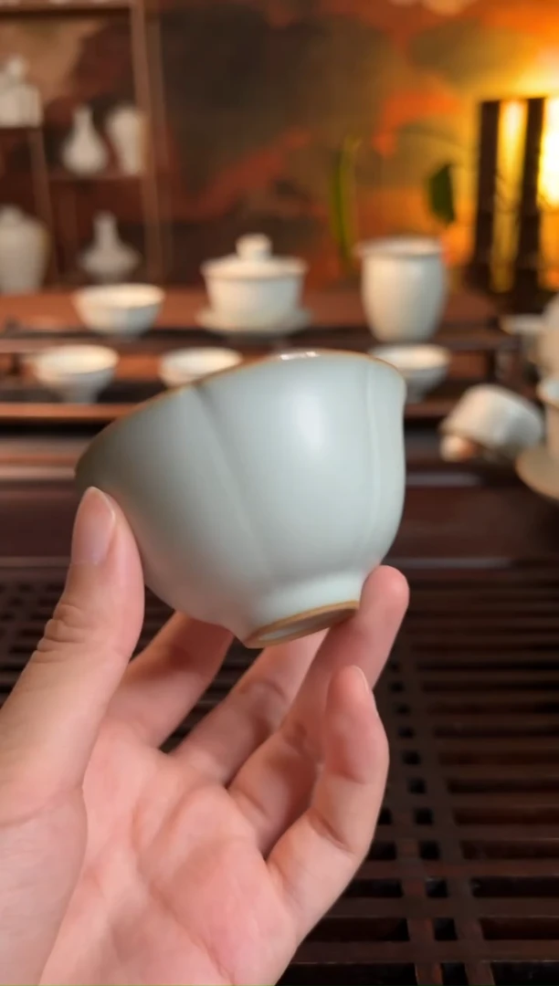 【闪购商品】瓷杯胡*。主人杯*2