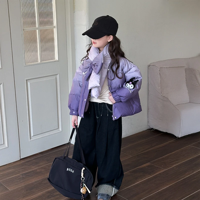 女童羽绒服冬款2024新款