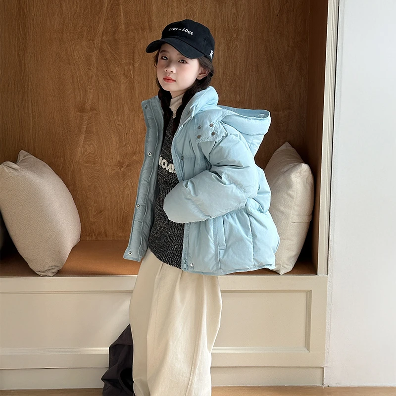 女童羽绒服2024新款洋气