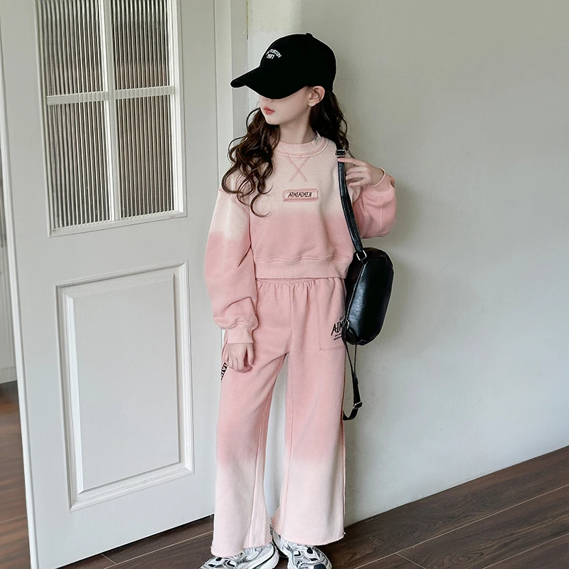 女童套装2024新款秋款