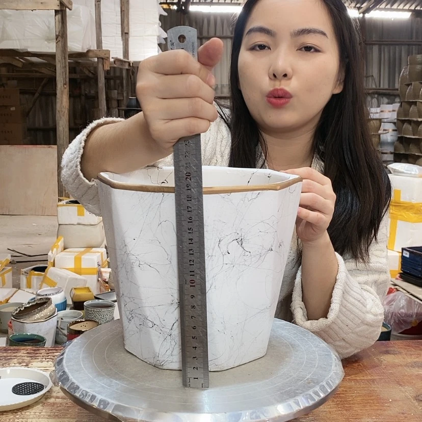 【闪购商品】陶瓷15cm以下飞丝八角22×19一只