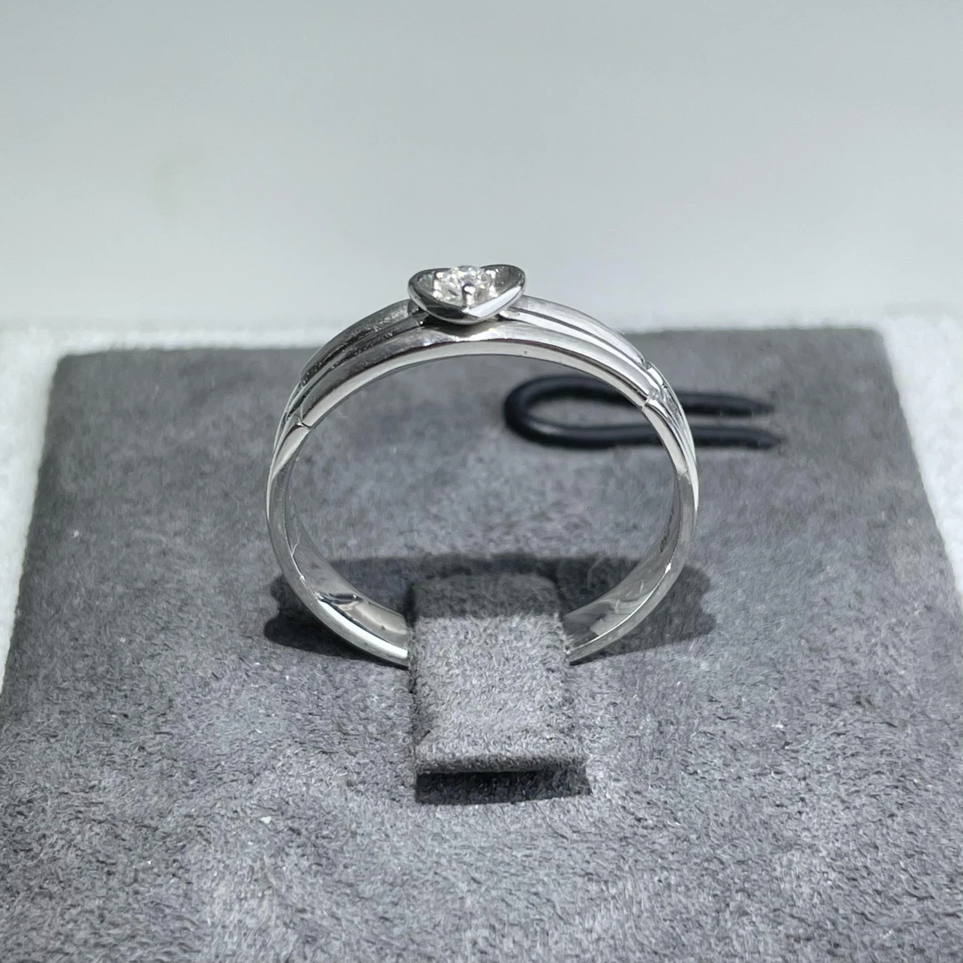 天然钻18k镶嵌时尚钻戒 2.45 14#