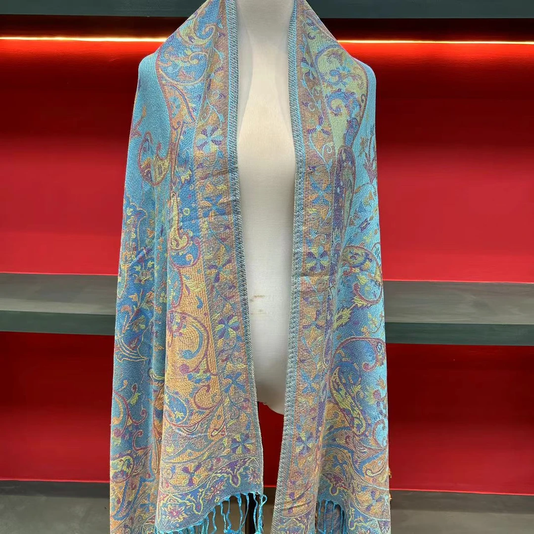 复古围巾披肩2024新款百搭女w09