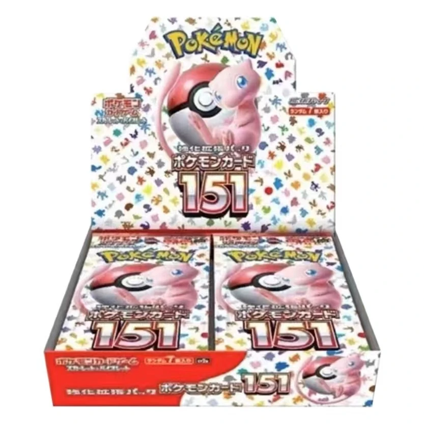 (拆盒) 151 PTCG 日版 宝可梦sv2a补充包散包 (默认有点甜代拆)
