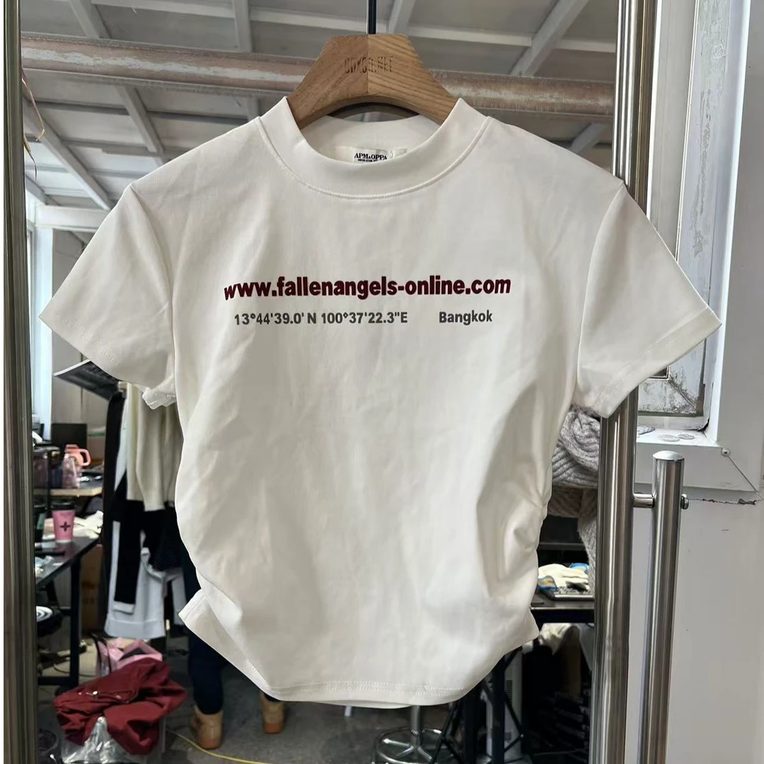 【113#门店新品】净版收腰T恤X881410741