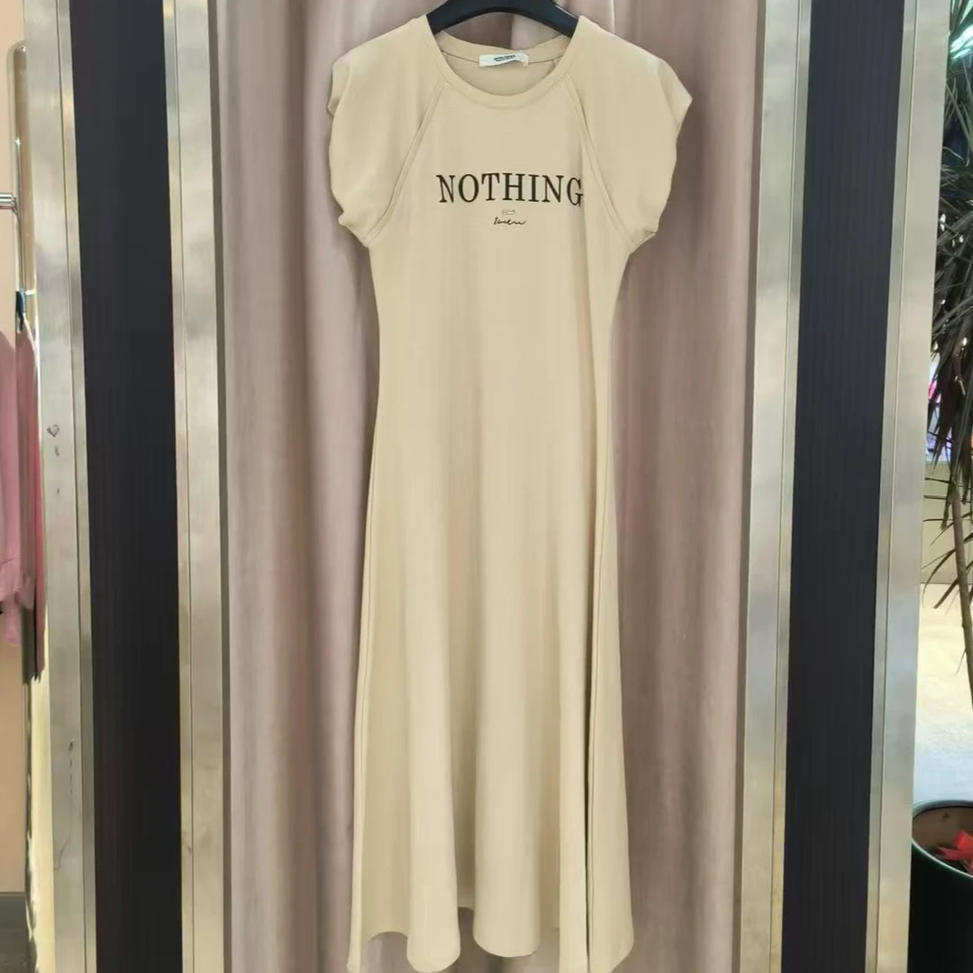 【113#早秋新品】短袖休闲宽松连衣裙-XP844110512