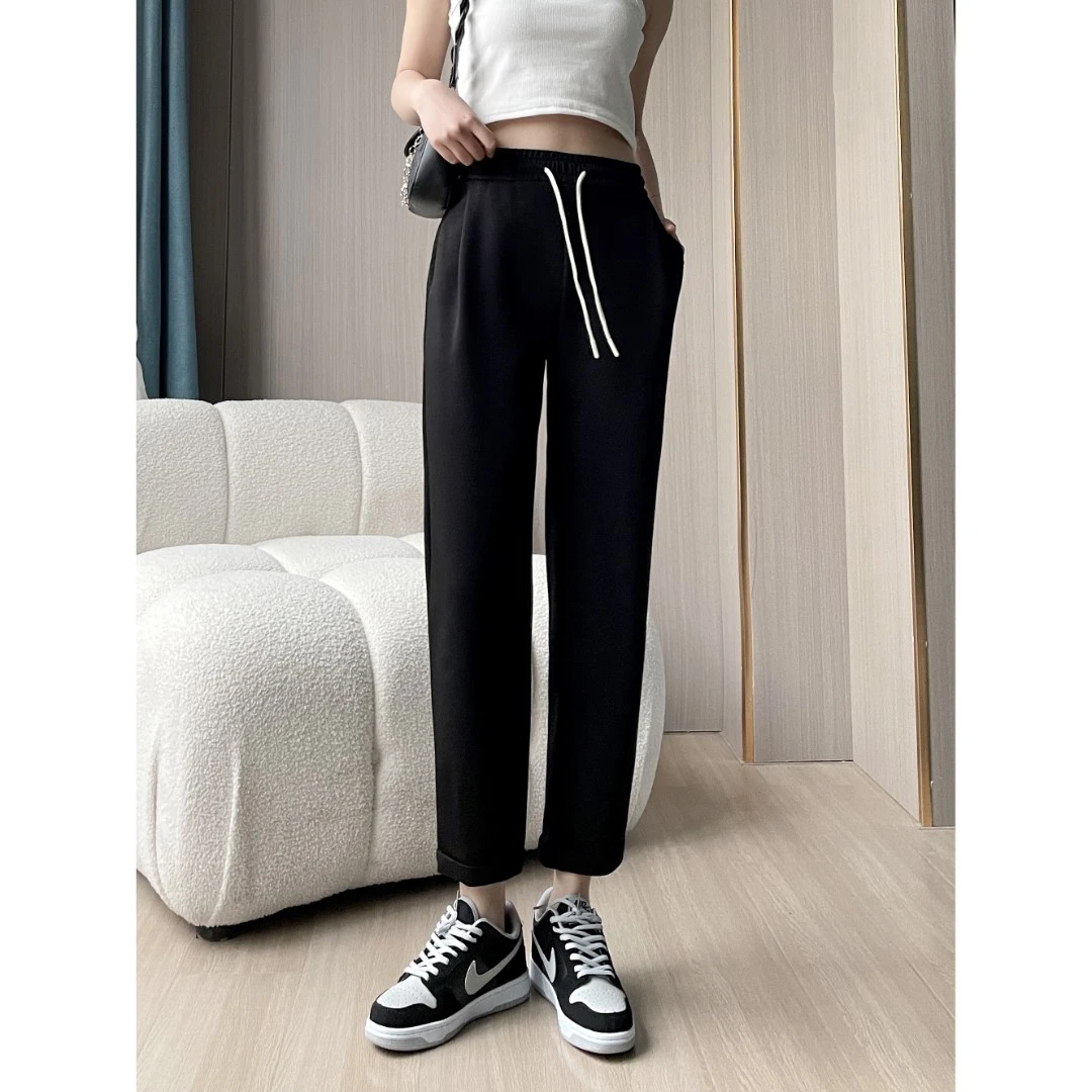 C0326 微胖女生裤子云感裤高腰抢新