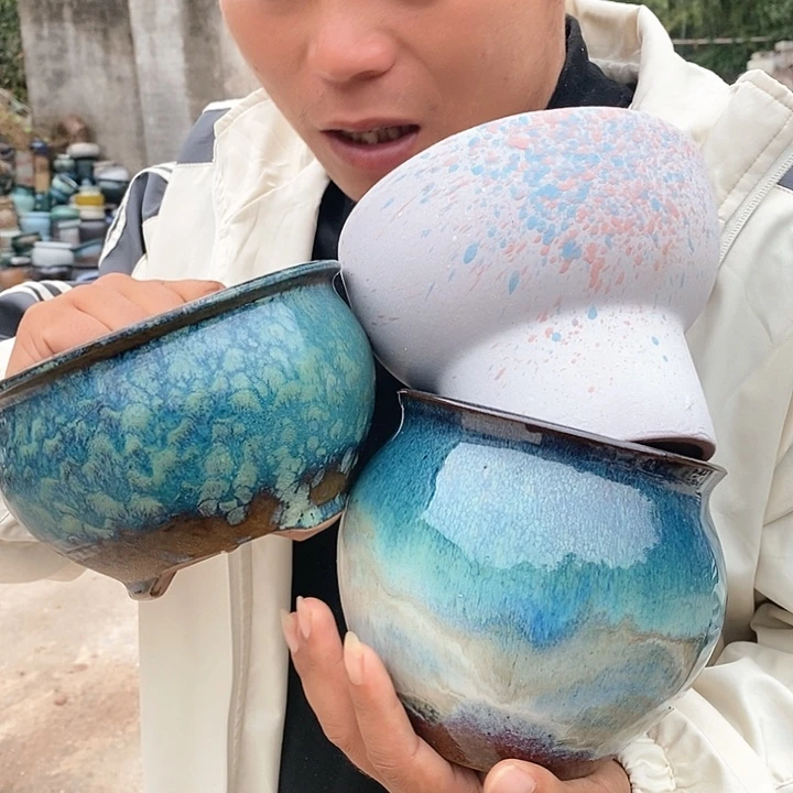 红陶20CM以下瑕疵颜色不挑