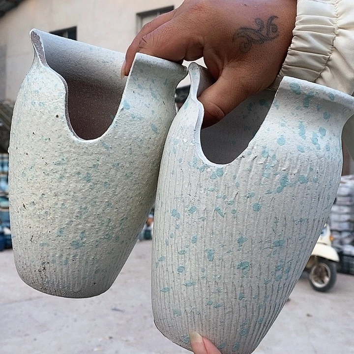 红陶20CM以下瑕疵颜色不挑