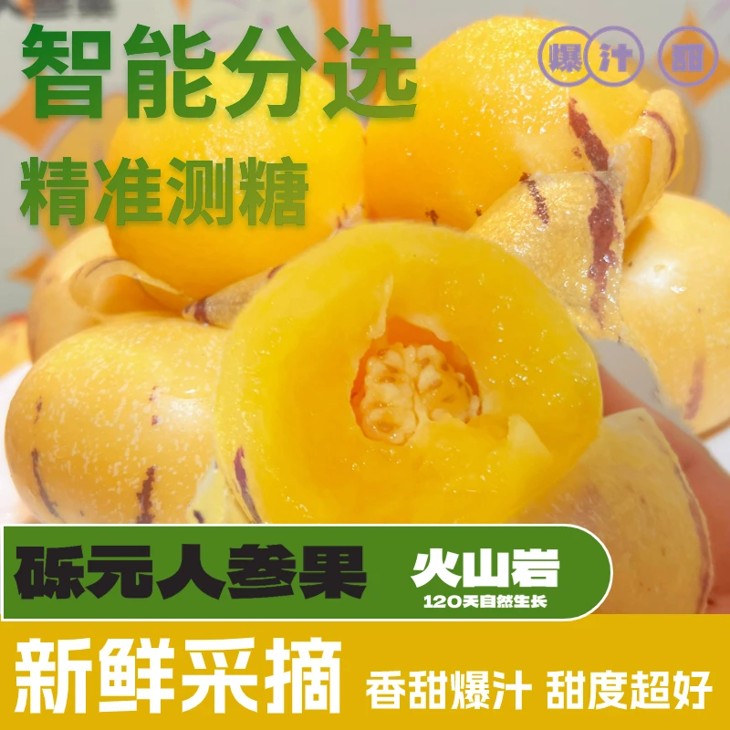 【无损测糖】春季新货/砾元人参果/产地新鲜采摘/智能分选/精装出品