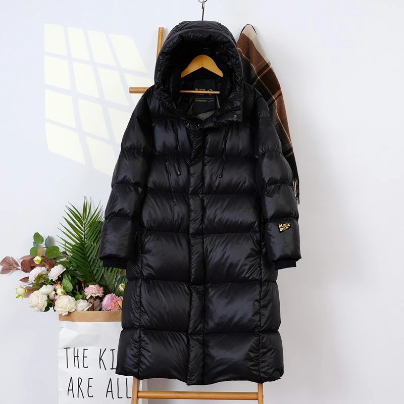 2024新款秋冬情侣保暖加厚百搭加绒外套男休闲防风连帽羽棉服