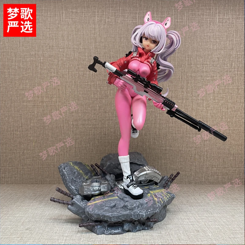 【梦歌】29cm举枪胜利女神爱丽丝美少女动漫周边GK手办模型摆件礼品