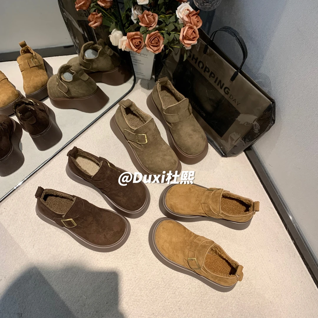 Duxi杜熙2024勃肯鞋增高百搭秋冬氛围感