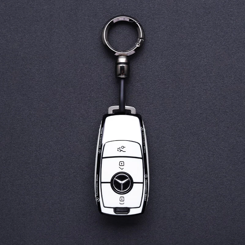 奔驰车钥匙套a200l感glc260男glb220扣glc包gle350女e300l壳