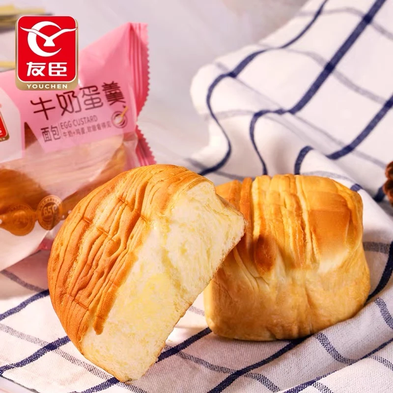 牛奶蛋羹面包营养早餐网红零食糕点整箱懒人办公室代餐饱腹奶香