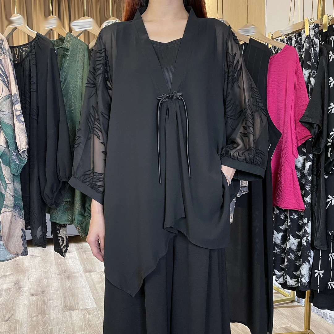 南油 中国风连衣裙大码女装无袖马甲【专属】