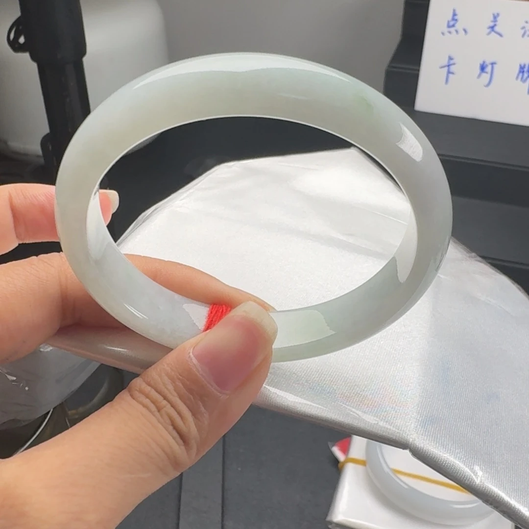 翡翠手镯未镶嵌翡翠成品手镯54贵妃 51-52圈口可戴