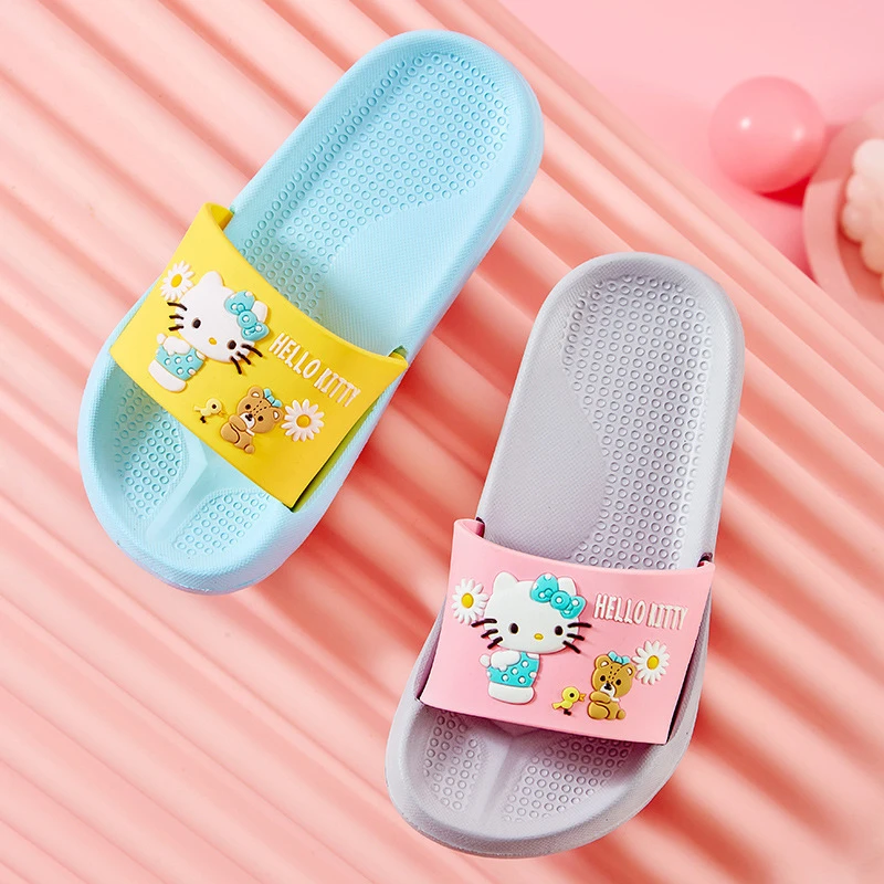 【断码捡漏】凉拖鞋卡通女孩夏季凯蒂猫223788居家浴室女童