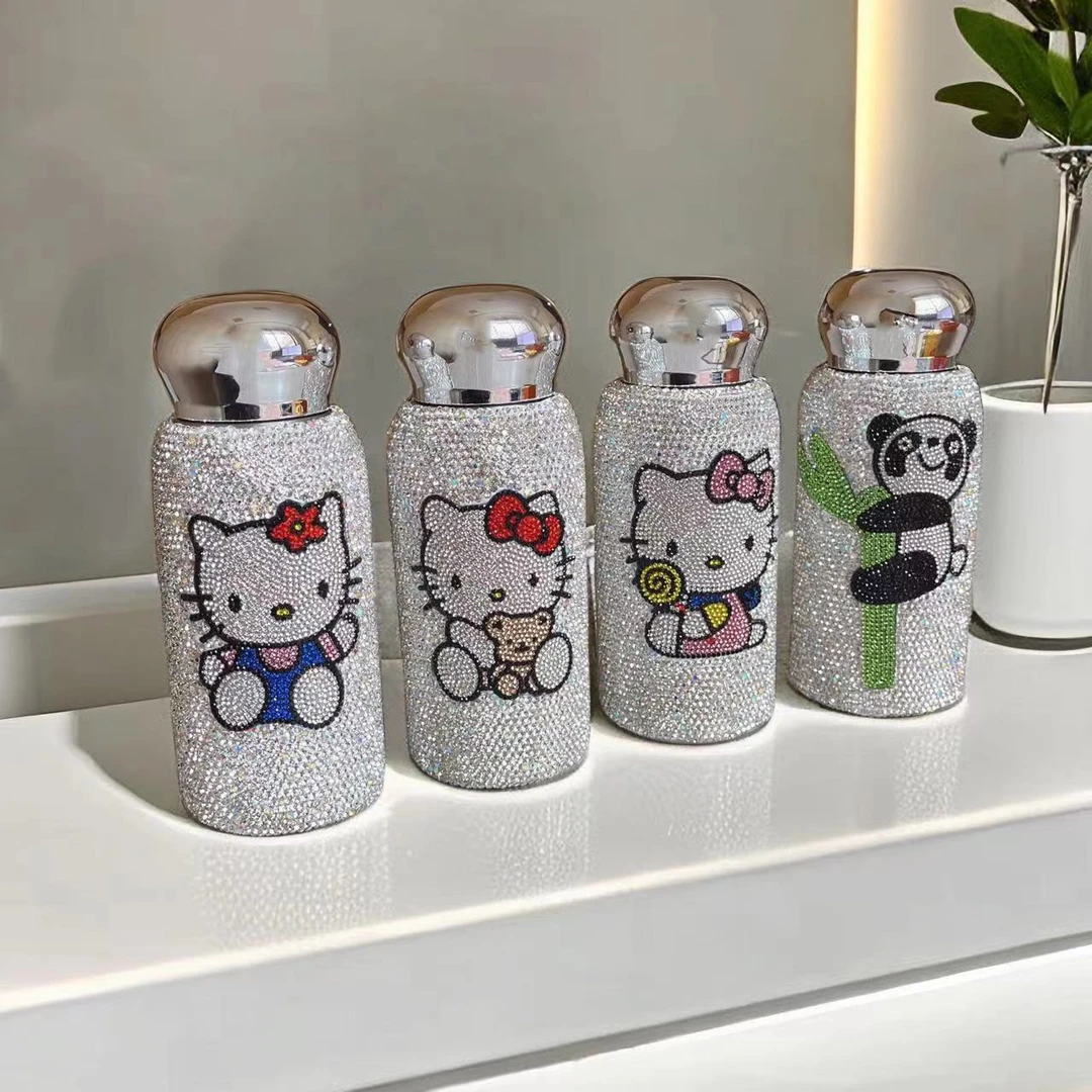 满钻蘑菇头家用保温杯260ML