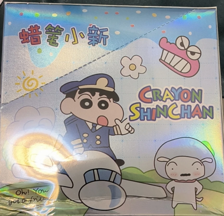 叠叠蜡笔小新卡动文创收藏卡牌