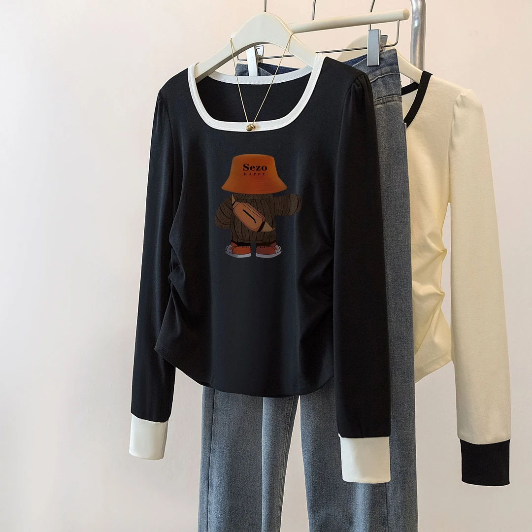 yoewshean/羽媗胖妹妹大码女装收腰遮肚子显瘦上衣高端大气女装