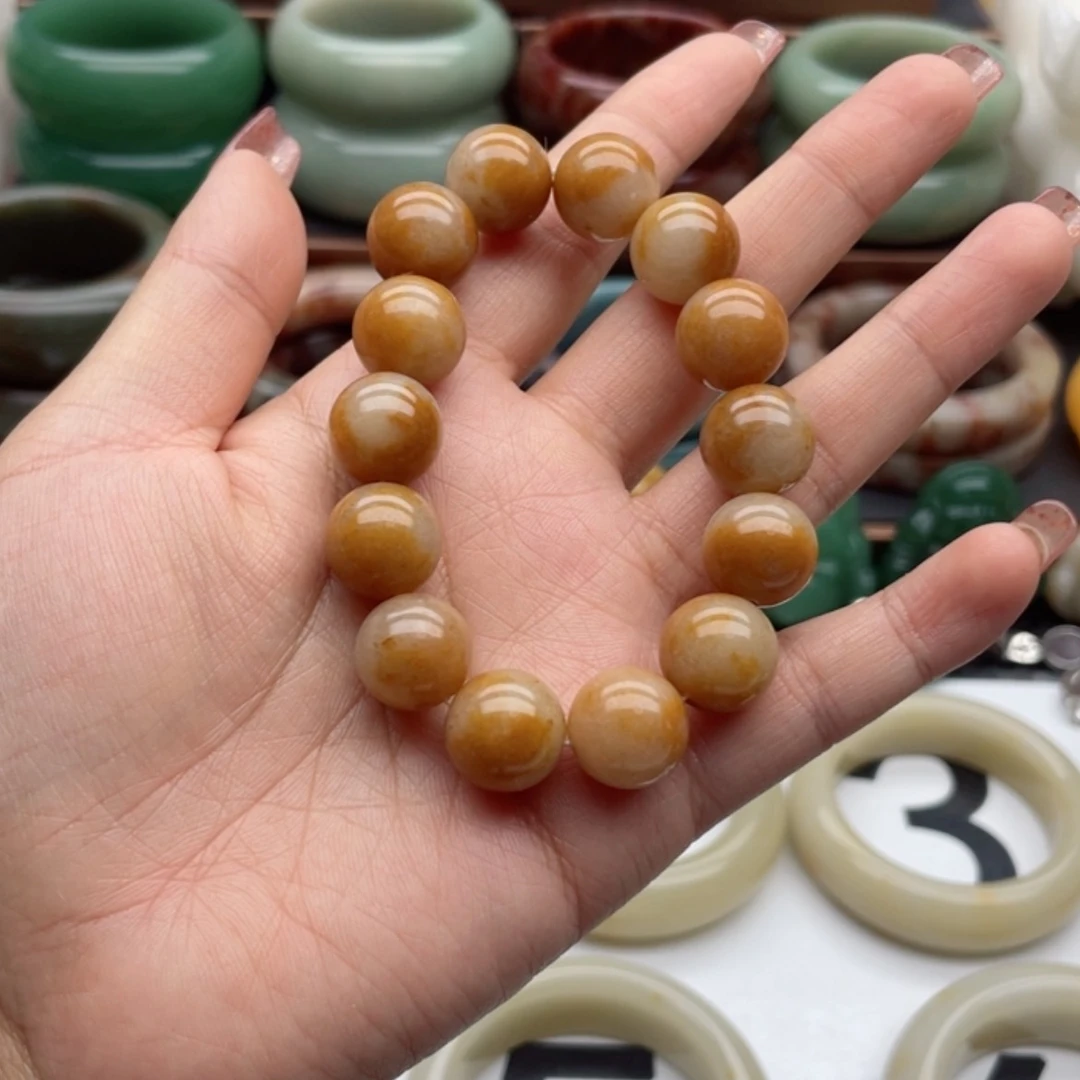 【闪购商品】石英质玉手链未镶嵌