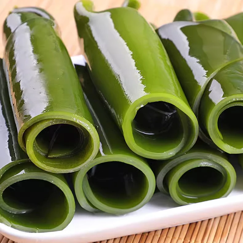 2025头茬厚实盐渍海带带箱5斤，营养清脆脆爽鲜嫩