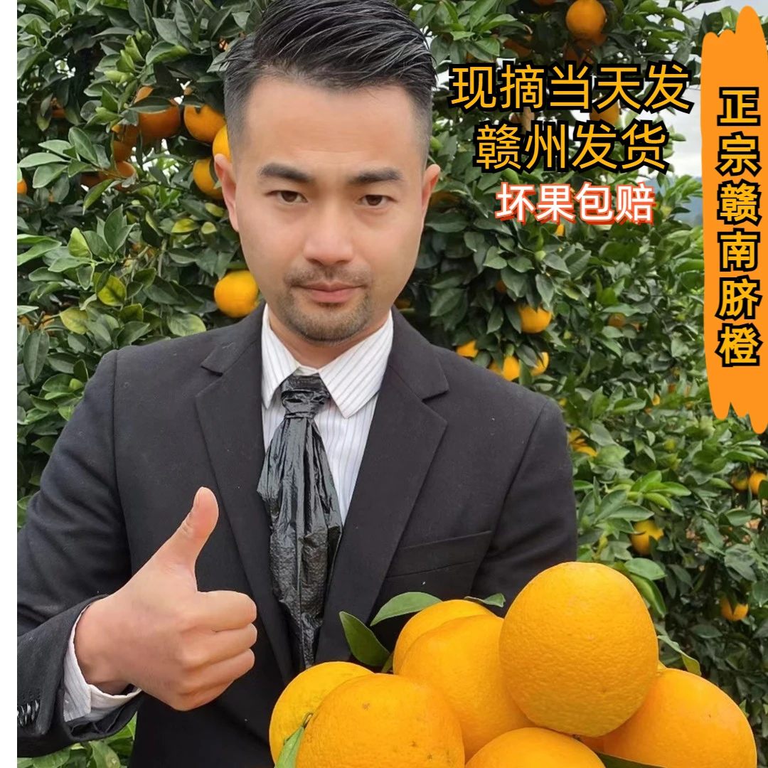 【队长专属】正宗赣南脐橙新鲜采摘香甜多汁5斤装
