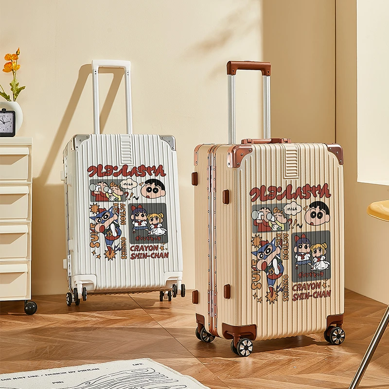 女2023行李箱学生高颜值网红轻便密码旅行箱新款大容量卡通拉杆箱