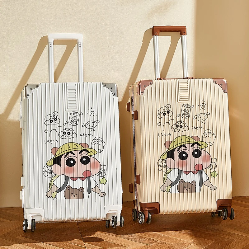 学生新款卡通行李箱女ins密码拉杆箱耐用大容量网红旅行箱高颜值