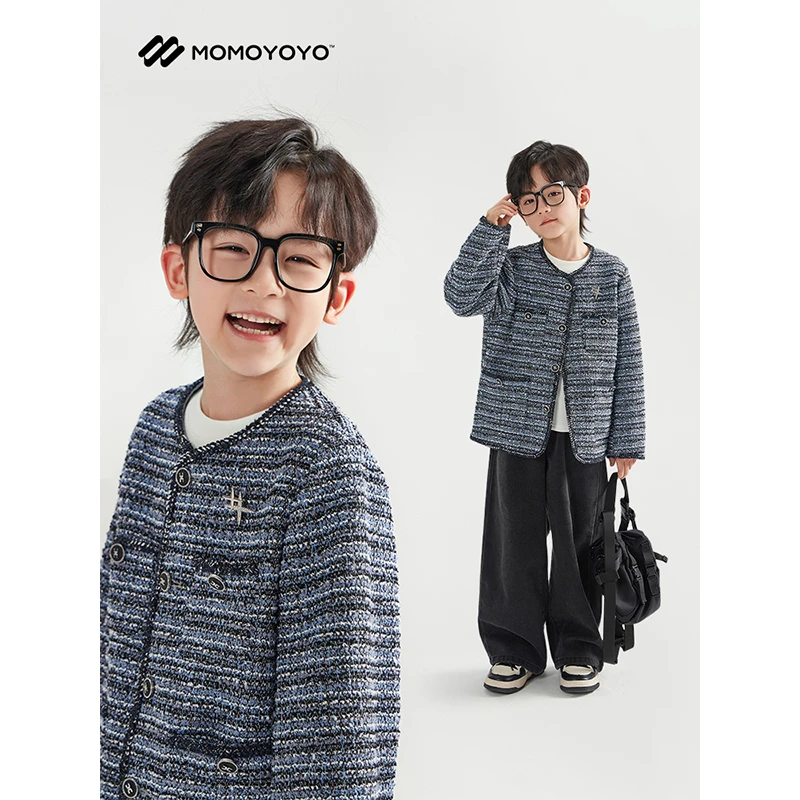 【独特】男童加绒小香外套 6615D