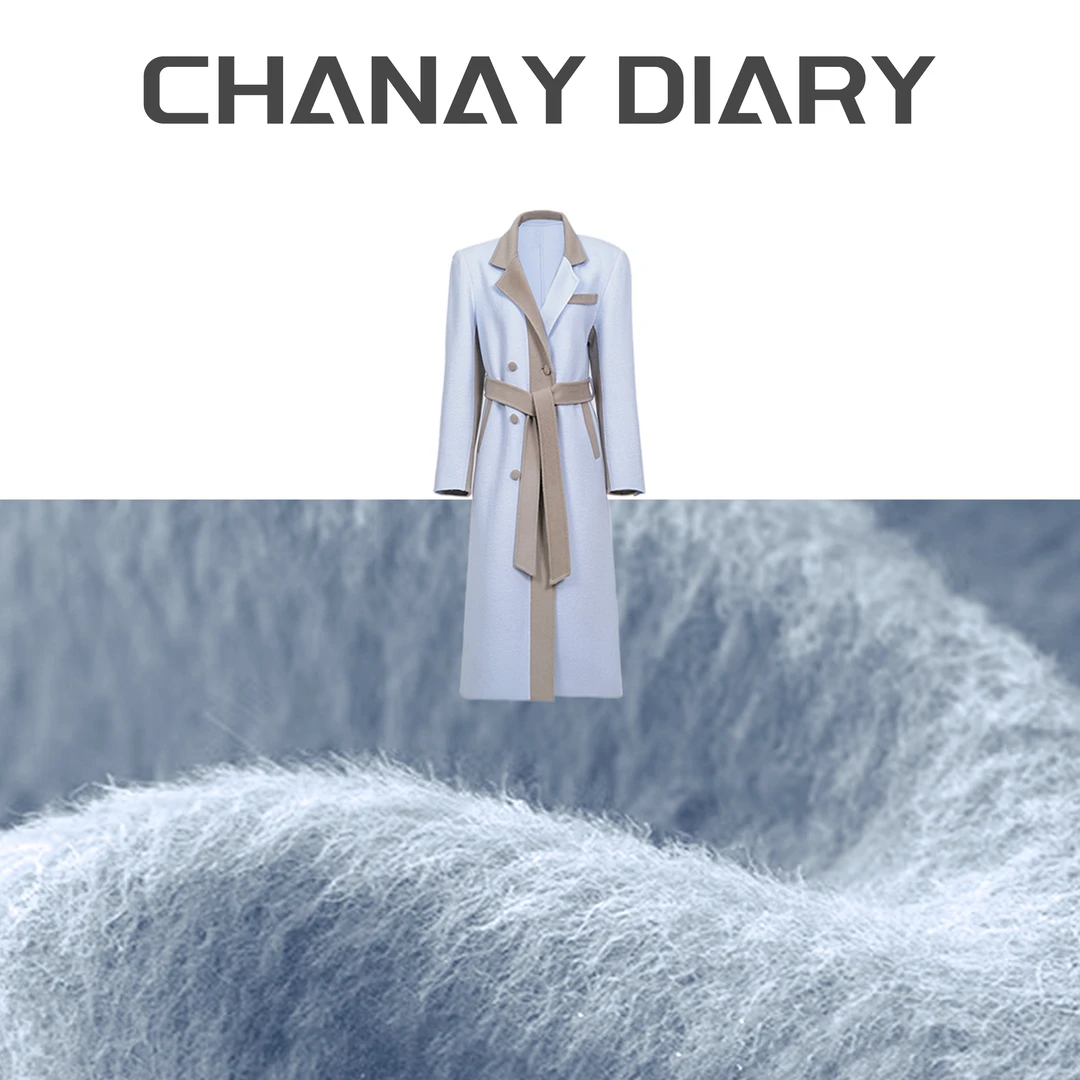 【苏黎世】莫兰迪色秋冬气质双面Baby羊绒大衣