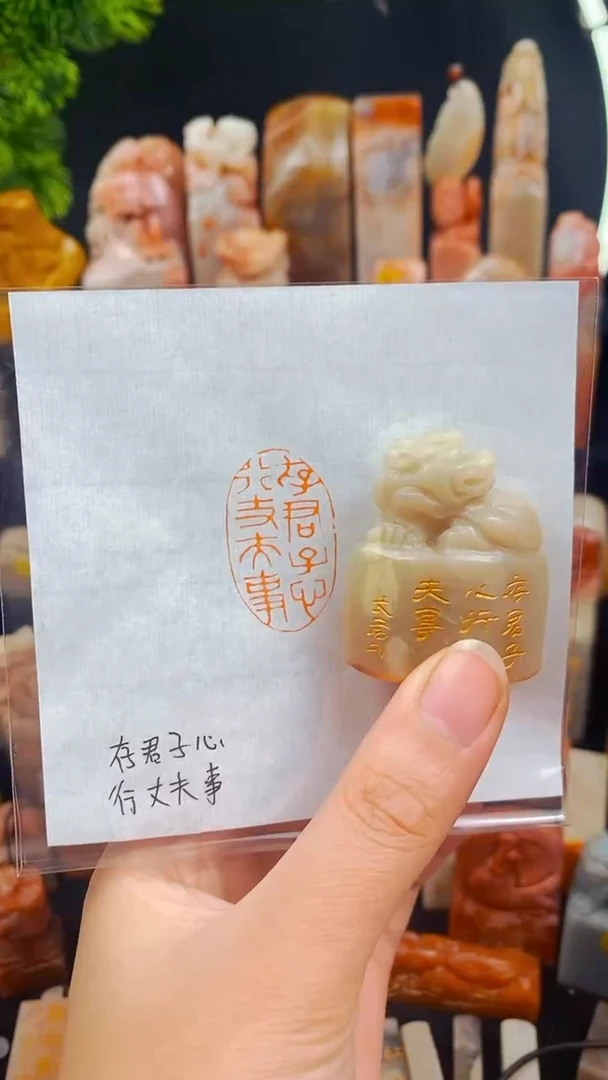 【闪购商品】书法手工篆刻  存君子心行丈夫事